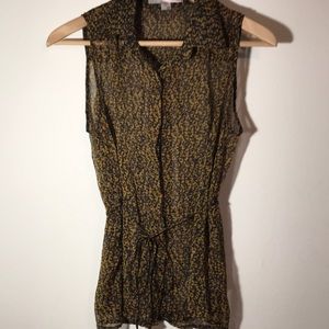 Sheer Forever 21 blouse.